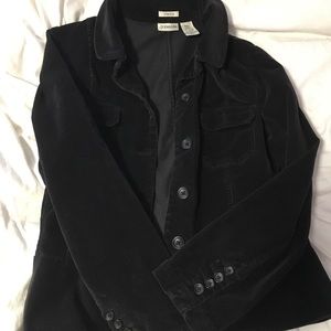 Black corduroy jacket